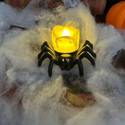 Halloween Decoration Spider Night Lights Party Supplies Decoration Props Bar, Haunted House, Horror Party Accessories