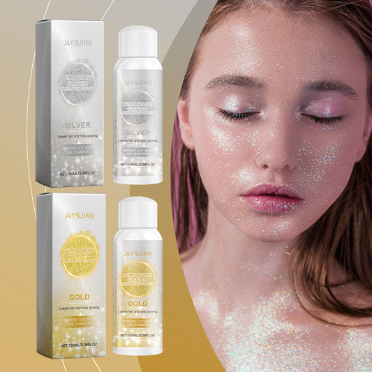 Gold And Silver Color Flash Spray Series Lasting Shining