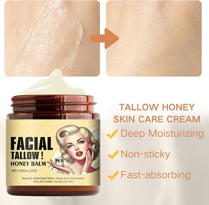 Facial Tallow Honey Balm